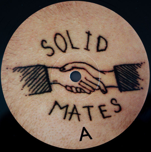 Image of Label Cover of 2144347S: LP - CUNTZ, Solid Mates (Homeless; HOMELESS12, Australia 2013, Gatefold) Stickered sleeve  VG/VG+