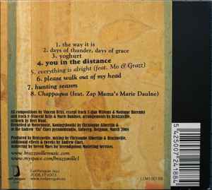 Image of Back Cover of 2134092E: CD - BRAZZAVILLE (BRZZVLL), Days Of Thunder, Days Of Grace (Evil Penguin Jazz ; EPJ003, Belgium 2008) minor wear to paper digipack  VG/VG+