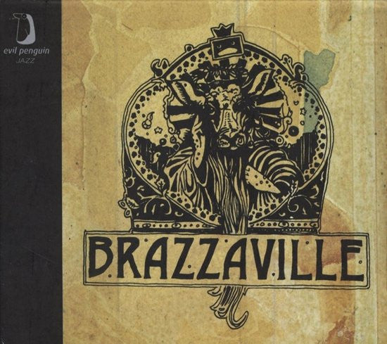 Image of Front Cover of 2134092E: CD - BRAZZAVILLE (BRZZVLL), Days Of Thunder, Days Of Grace (Evil Penguin Jazz ; EPJ003, Belgium 2008) minor wear to paper digipack  VG/VG+