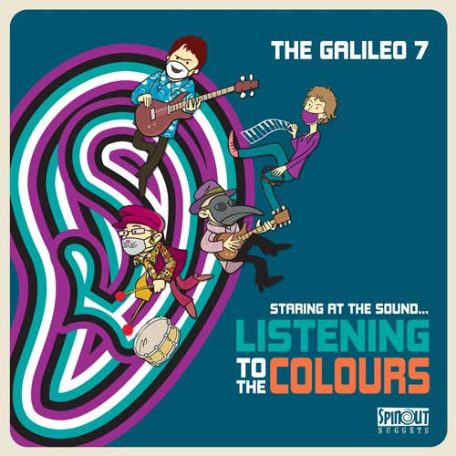 Image of Front Cover of 2124384E: LP - THE GALILEO 7, Staring At The Sound...Listening To The Colours (Spinout Nuggets; SN054, UK 2021, Inner, Numbered Limited Edition) No. 50  VG+/VG+