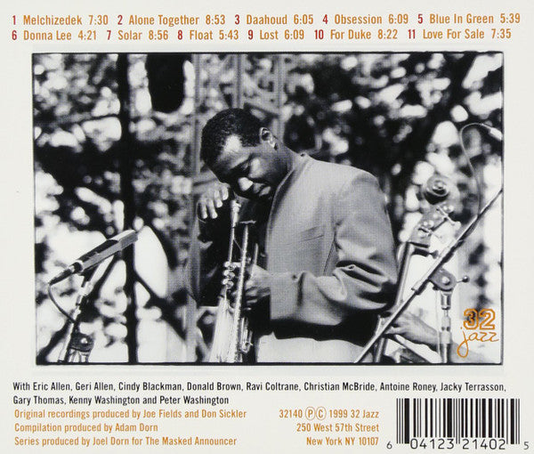 Image of Back Cover of 2134105E: CD - WALLACE RONEY, No Job Too Big Or Small (32 Jazz; 32140, US 1999)   VG+/VG+