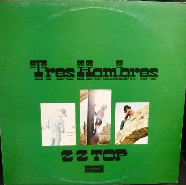 Image of Front Cover of 2144258S: LP - ZZ TOP, Tres Hombres (London Records; SHU 8459, UK 1973) Shiny EX copy. Light storage wear on sleeve.  VG/EX