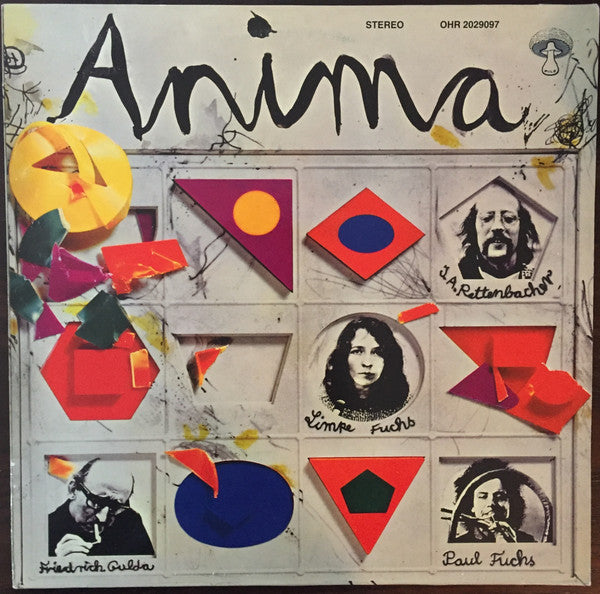 Image of Front Cover of 2114411C: LP - ANIMA, Anima (ZYX Music; OHR 2029097, Germany 1991)   VG/VG