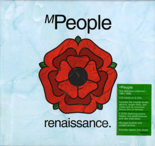 Image of Front Cover of 2134115E: 10xCD - M PEOPLE, Renaissance. (Edsel Records; EDSL0041, UK 2020) most discs are sealed, the 4 discs that have been opened are VG+  VG+/VG+