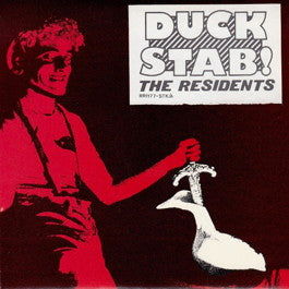 Image of Front Cover of 2124464E: 7" - THE RESIDENTS, Duck Stab (Ralph; RR1177, US 1978, Fold Over Sleeve, First Pressing Withy Wrong Mix On B-Side) Strong VG Throughout, Still In Stickered Shrinkwrap  VG/VG