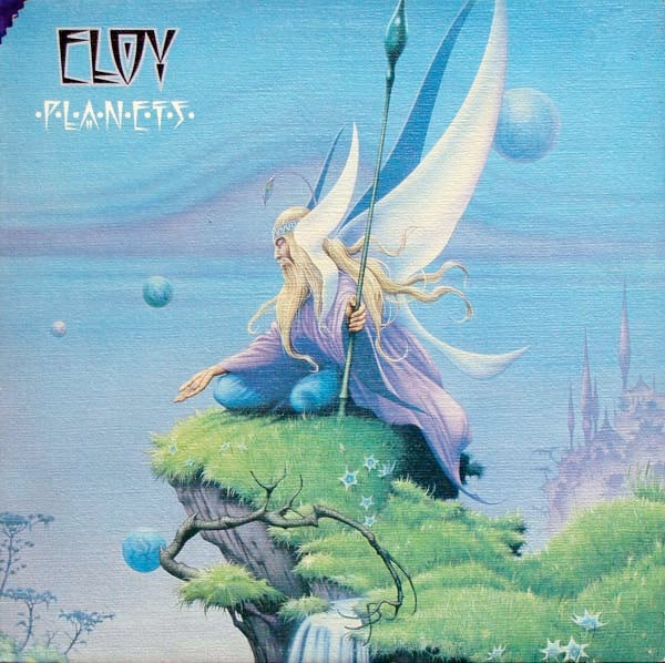 Image of Front Cover of 2114484C: LP - ELOY, Planets (Heavy Metal Worldwide; HMI LP 1, UK 1982, Textured Sleeve, Inner) Clean vinyl, sleeve has minimal wear.  Includes inner  VG/VG+