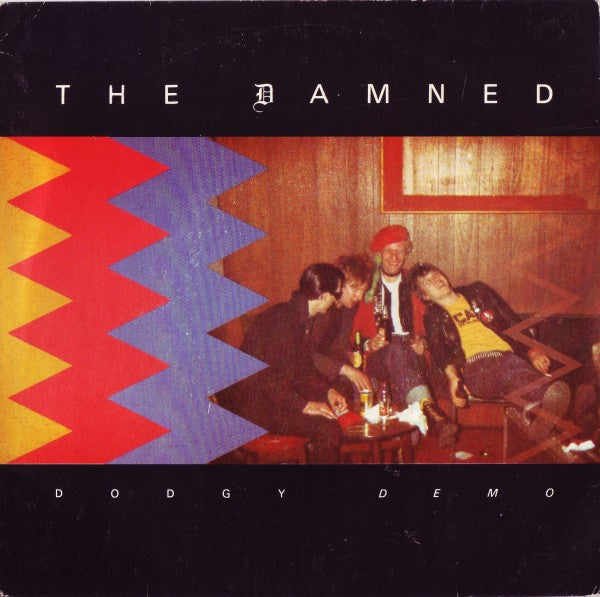 Image of Front Cover of 2124463E: 7" - THE DAMNED, Dodgy Demo (The White Cats; SGS 107, UK 1988, Picture Sleeve) Edge Wear, Scuffs And Scrapes To Sleeve  VG/EX