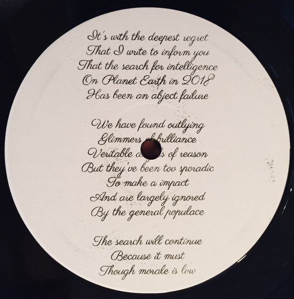 Image of Back Cover of 4644276S: 12" - DEREK CARR, Search For Intelligence (Love Notes; LVNO-14, US 2018)   VG+/VG+