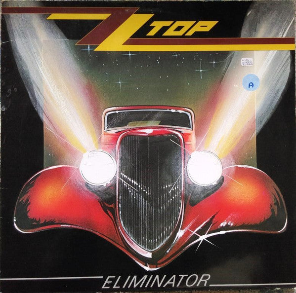 Image of Front Cover of 2715122C: LP - ZZ TOP, Eliminator (Warner Bros. Records "A Lone Wolf Production"; 92-3774-1, UK 1983, Inner)   VG+/VG+