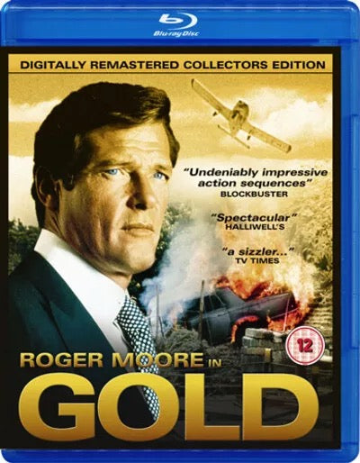 Image of Front Cover of 2234015E: Blu-ray - ROGER MOORE, Gold (Screenbound; ODNBF005, UK & Europe )   VG+/VG+