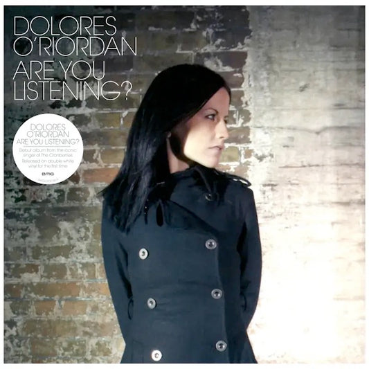 Image of Front Cover of 2844159S: 2xLP - DOLORES O'RIORDAN, Are You Listening (BMG; BMGCAT873DLP, Worldwide 2024, Picture Sleeve, 2 Inners, White Vinyl) Opened instore, still in shrinkwrap.  VG+/VG+