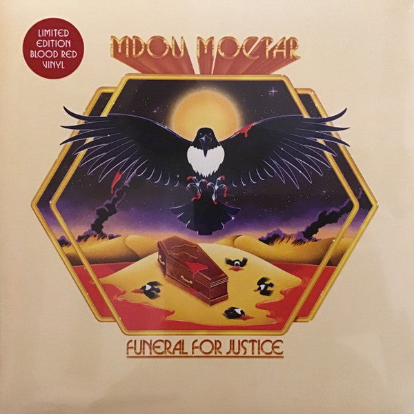 Image of Front Cover of 5014365C: LP - MDOU MOCTAR, Funeral For Justice (Matador; OLE-2031LP, Worldwide 2024, Gatefold, Inner, Red Vinyl)   NEW/NEW