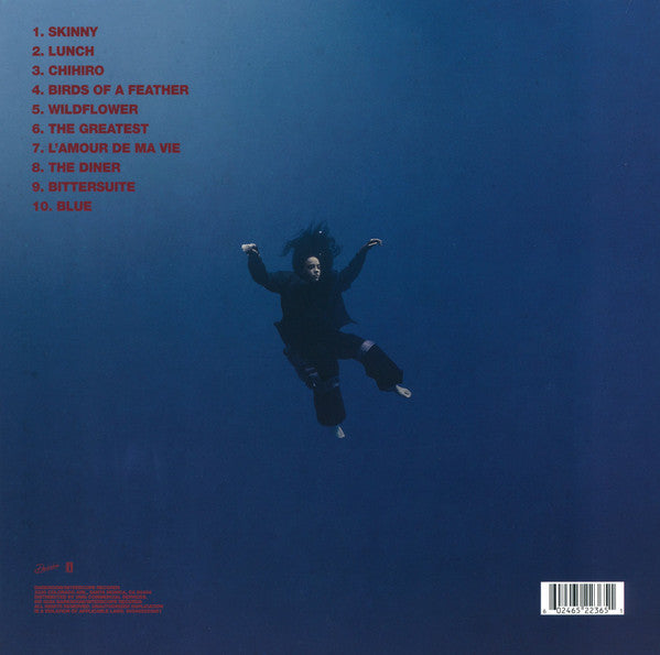 Image of Back Cover of LP - NEW/NEW - BILLIE EILISH, Hit Me Hard And Soft (Darkroom; 6522365, Worldwide 2024, Gatefold With Stickered Poly Outer, Inner, Black Vinyl), ,  - 0916066C