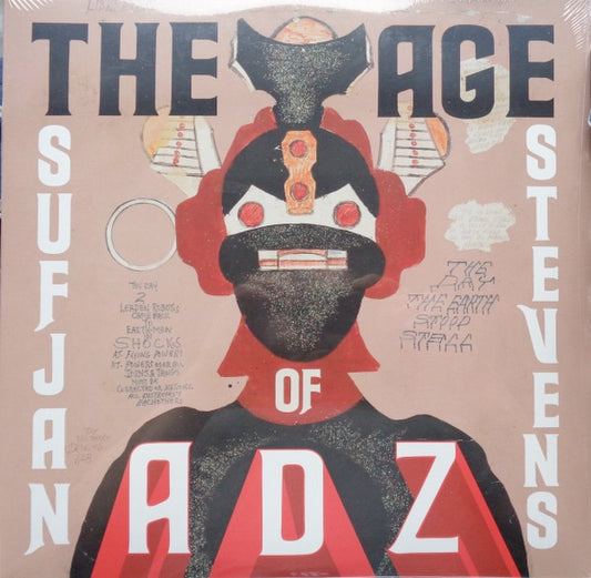 Image of Front Cover of 3034251E: 2xLP - SUFJAN STEVENS, The Age Of Adz (Asthmatic Kitty Records; AKR077, US 2023 Reissue, Gatefold, 2 Inners)   NEW/NEW