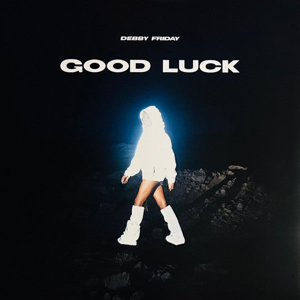 Image of Front Cover of 2224179E: LP - DEBBY FRIDAY, Good Luck (Sub Pop; SP 1533, US 2023, Inner, Translucent Clear Marble vinyl)   VG+/VG+