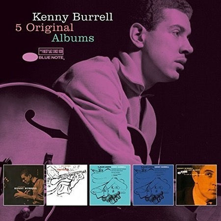 Image of Front Cover of 2214187C: 5xCD - KENNY BURRELL, 5 Original Albums (Blue Note; 06025 5714348, Europe 2016, Slipcase)   VG+/EX