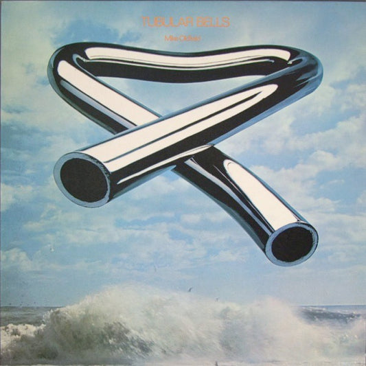 Image of Front Cover of LP - VG+/VG - MIKE OLDFIELD, Tubular Bells (Virgin B&W Drawing (1st Press); V2001, UK 1973, Laminated Sleeve, Stereo), ,  - 2846078S