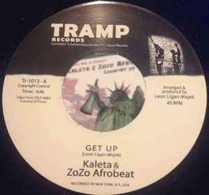Image of Front Cover of 7" - /EX - KALETA & ZOZO AFROBEAT, Get Up / Gete (Tramp Records; Tr-1013, Germany , Plian sleeve), ,  - 1926146E