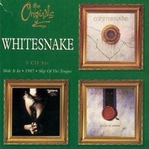 Image of Front Cover of 2214314C: 3xCD - WHITESNAKE, The Originals (EMI; CDOMB016, UK 1995, Box Set, 3 Inners, Poster)   VG/VG+