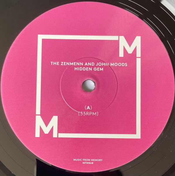 Image of Label Cover of 2224321E: LP - THE ZENMENN AND JOHN MOODS, Hidden Gem (Music From Memory; MFM060, Netherlands 2022)   VG+/VG+