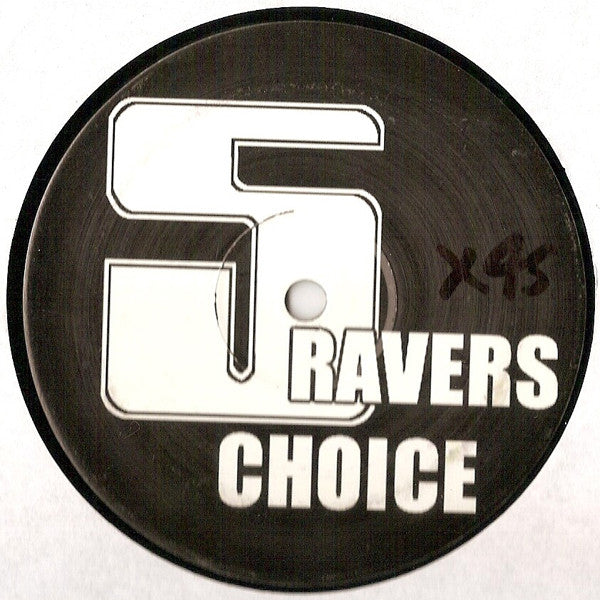 Image of Back Cover of 2244206S: 12" - DJ (RAVERS CHOICE) VIBES, Ravers Choice 5 (Ravers Choice; TRC 005, UK 2004 Reissue)   /VG+