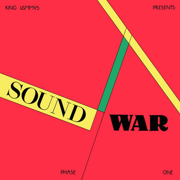 Image of Front Cover of 2224422E: LP - VARIOUS ARTISTS, Sound War Phase One (Jammy's Records; HLP/JAM 001, UK 1980s)   VG/G+