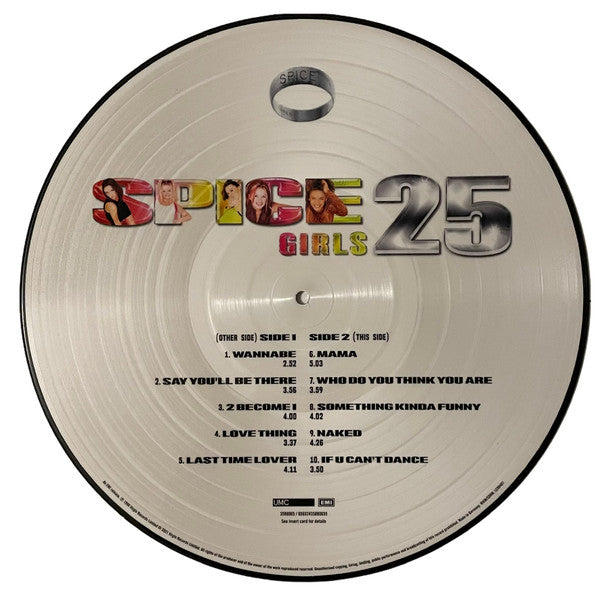 Image of Label Cover of 2224475E: LP - SPICE GIRLS, Spice (EMI; 3588065, Europe 2021 Reissue, Die Cut Sleeve, Insert, Picture Disc, Zeotrope) Sealed  EX/EX