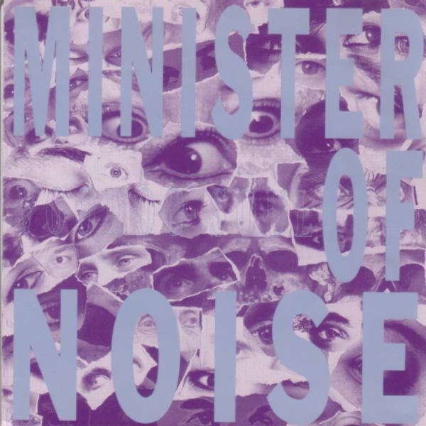 Image of Front Cover of 2224483E: LP - MINISTER OF NOISE, Voodoo Soul (KK Records; KK 070, Belgium 1991, )   VG/VG