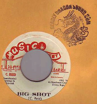 Image of Front Cover of 2254236S: 7" - THE EASTERN, Big Shot (Music Market; , Jamaica 1970s) Weak VG, strong G+. Light label wear.  /G+