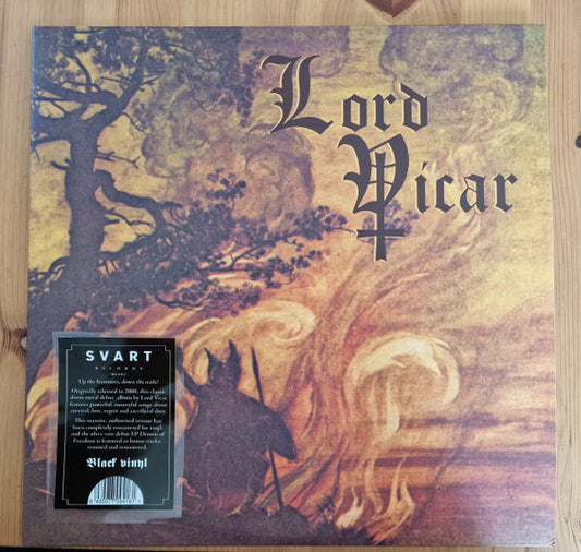 Image of Front Cover of 2214647C: 2xLP - LORD VICAR, Fear No Pain (Svart Records; SRE511LP, Finland 2022 Reissue)   NEW/NEW