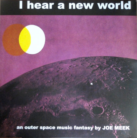 Image of Front Cover of 2214604C: LP - JOE MEEK THE BLUE MEN, I Hear A New World (Poppydisc; POPPYLP019, UK 2013)   NEW/NEW