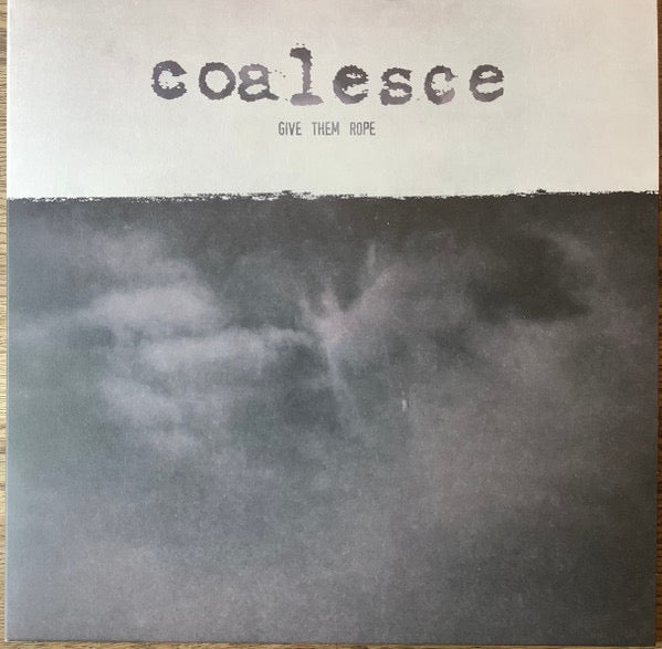 Image of Front Cover of 2234243E: LP - COALESCE, Give Them Rope (Relapse Records; RR7160, US 2024, Insert, Custom Galaxy Edition [Bone White And Black] Vinyl)   NEW/NEW