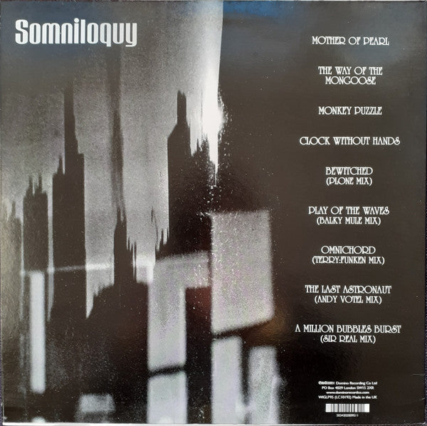 Image of Back Cover of 2xLP - VG/VG+ - PRAM, Somniloquy (Domino; WIGLP95, UK 2001), spine creases,  - 3246002S