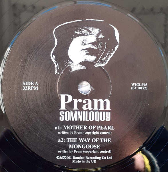 Image of Label Cover of 2xLP - VG/VG+ - PRAM, Somniloquy (Domino; WIGLP95, UK 2001), spine creases,  - 3246002S