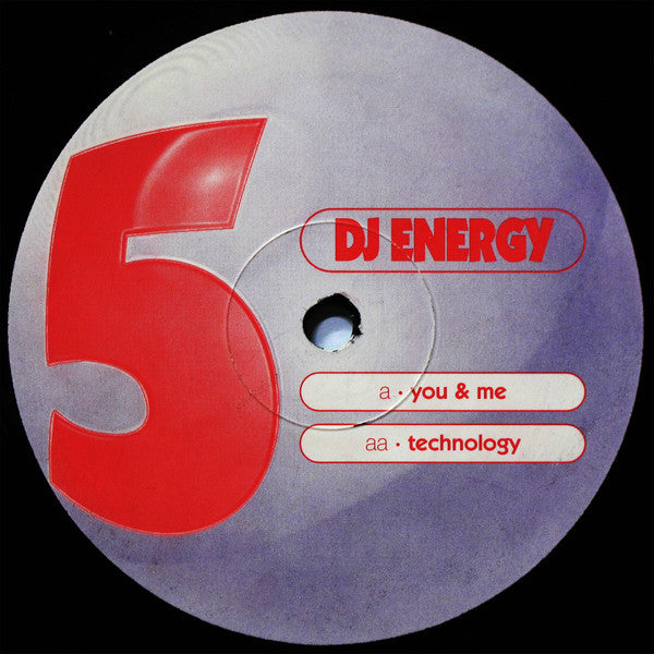 Image of Front Cover of 2344042S: 12" - DJ ENERGY*, Go Mental 5 - You & Me / Technology (Go Mental Records; GMR005, UK 1996) WOL. Strong VG  /VG