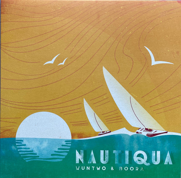 Image of Front Cover of 2324056E: LP - WUN TWO & BOORA, Nautiqua (Vinyl Digital; VinDig348, Germany 2021, Picture Sleeve, Limited Edition) Opened Instore, Still In Shrinkwrap  EX/EX