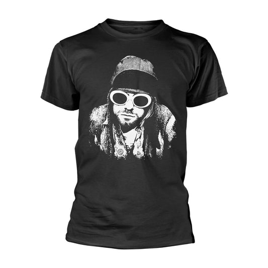 Image of Front Cover of 2314240C: Accessories - KURT COBAIN (NIRVANA), Sunglasses Black T-Shirt XL (, UK )   NEW/NEW