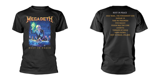 Image of Front Cover of 2314293C: Accessories - MEGADETH, Rust In Peace T-Shirt XL (, UK )   NEW/NEW