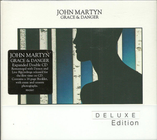 Image of Front Cover of 2xCD - VG+/VG+ - JOHN MARTYN, Grace & Danger (Island Records; 984 268-7, UK & Europe 2007, Slipcase, Booklet, Deluxe Edition), ,  - 2836033E