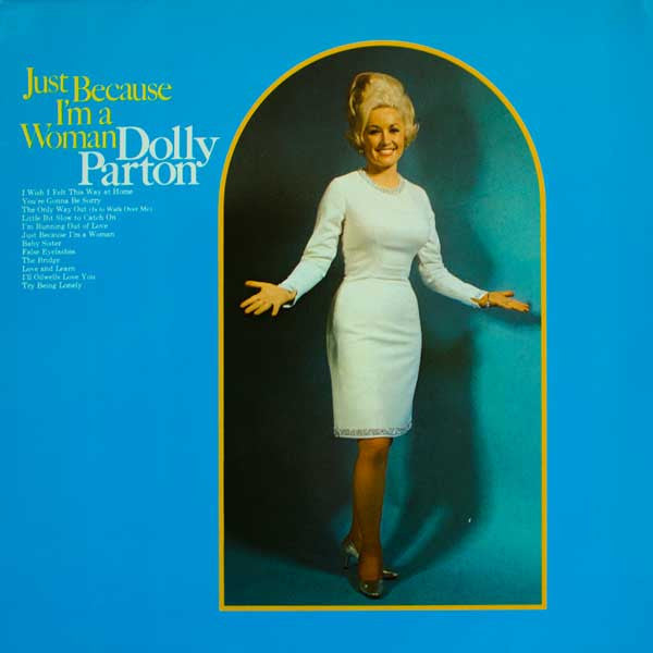 Image of Front Cover of LP - VG/VG - DOLLY PARTON, Just Because I'm A Woman (RCA; NL89853, Europe 1986 Reissue), ,  - 1926323E
