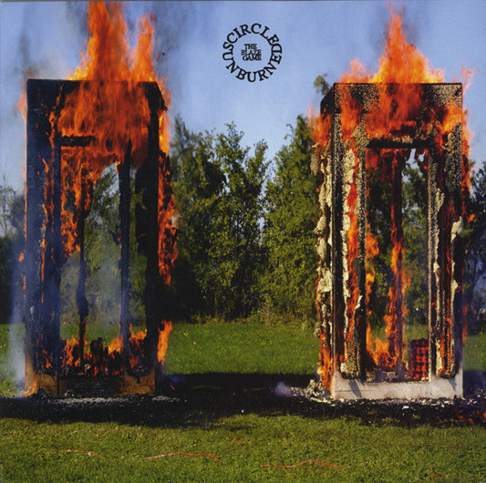 Image of Front Cover of 2344102S: LP - SUNBURNED CIRCLE, The Blaze Game (Conspiracy Records; core 054, Belgium 2007, Insert)   VG+/VG+