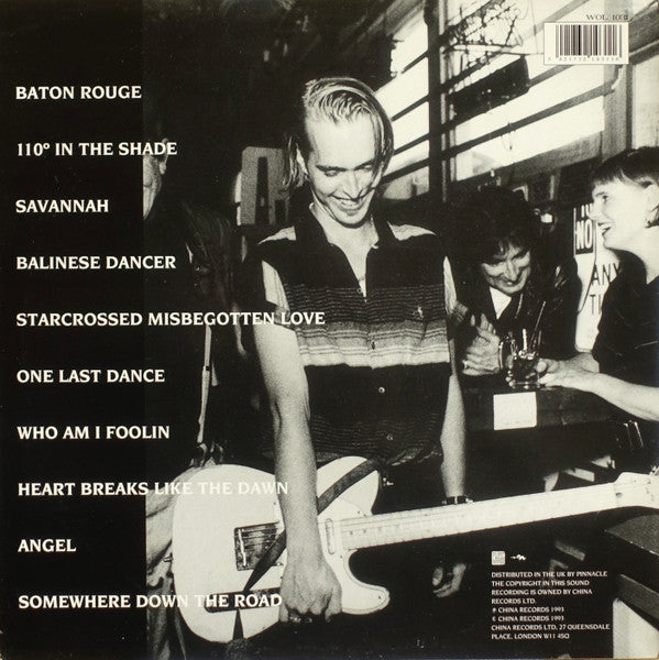 Image of Back Cover of LP - VG+/VG+ - CHUCK PROPHET, Balinese Dancer (China Records; WOL 1031, UK 1993), ,  - 3626303E