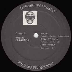 Image of Label Cover of LP - VG/VG+ - THROBBING GRISTLE, Funeral In Berlin (Zensor; Zensor 01, Germany 1981, Limited Edition of 10,000), Strong VG+, Edge Wear,  - 2826064E