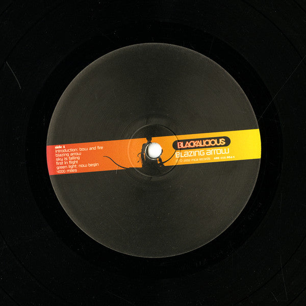 Image of Label of 3544230S: 2xLP - BLACKALICIOUS, Blazing Arrow (Quannum; 0881128061, US 2002, Gatefold) Edge Wear, Sticker Damage  VG/G+