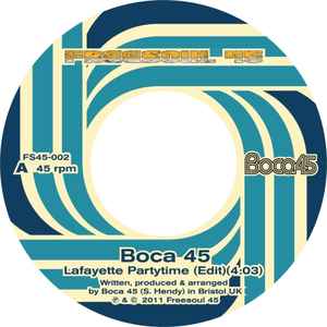 Image of Front Cover of 2324224E: 7" - BOCA 45, Lafayette Partytime/ Steady Rockin' (Edit) (Freesoul 45; FS45-002, Germany 2011, Plain sleeve) Light marks only.  /VG