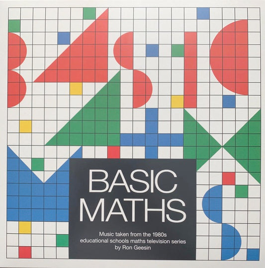 Image of Front Cover of 2314449C: LP - RON GEESIN, Basic Maths (Trunk Records; JBH104LP, UK 2024)   NEW/NEW