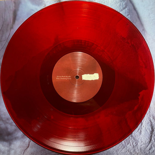 Image of Label Cover of 2324182E: LP - EMMA RUTH RUNDLE, Electric Guitar: Two (Dowsing Voice) (Sargent House; SH247, USA & Europe 2022, Inner, Transparent Red vinyl)   VG+/VG+