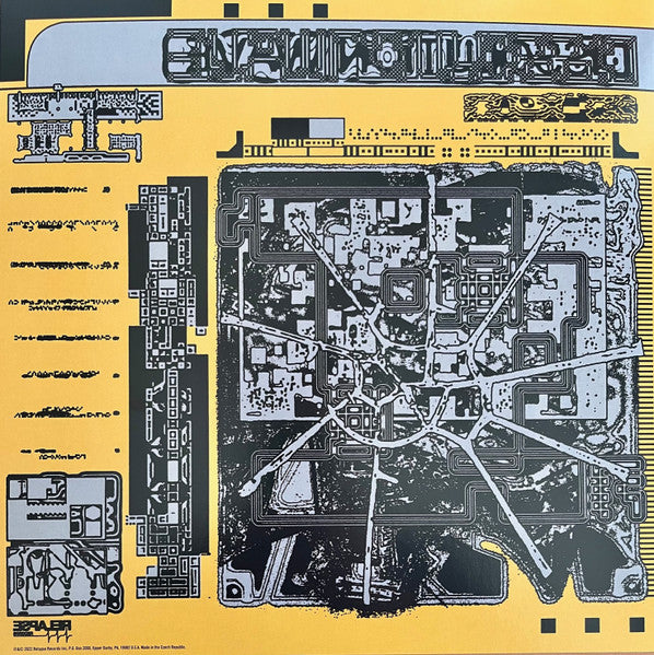 Image of Back Cover of 2324169E: LP - CLOAKROOM, Dissolution Wave (Relapse Records; RR7419-1, US 2022, Gatefold in Stickered Outer Platic Sleeve, Mustard Yellow Vinyl)   VG+/VG+