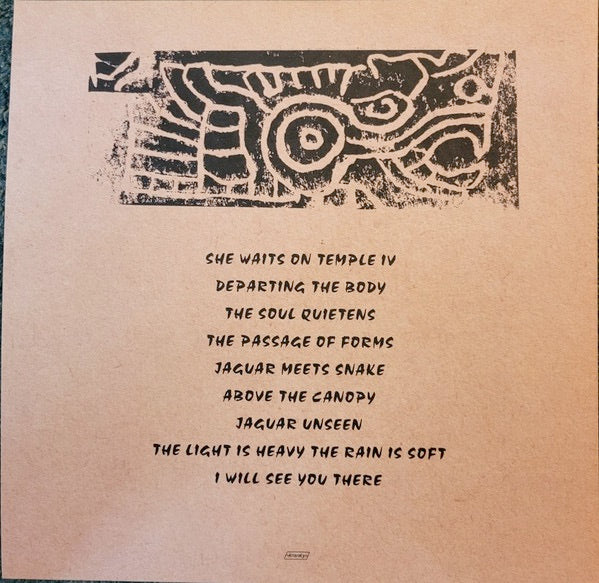 Image of Back Cover of 2314494C: 2xLP - ROY MONTGOMERY, Temple IV (Kranky; KRANK009, US 2024 Reissue, Gatefold)   NEW/NEW