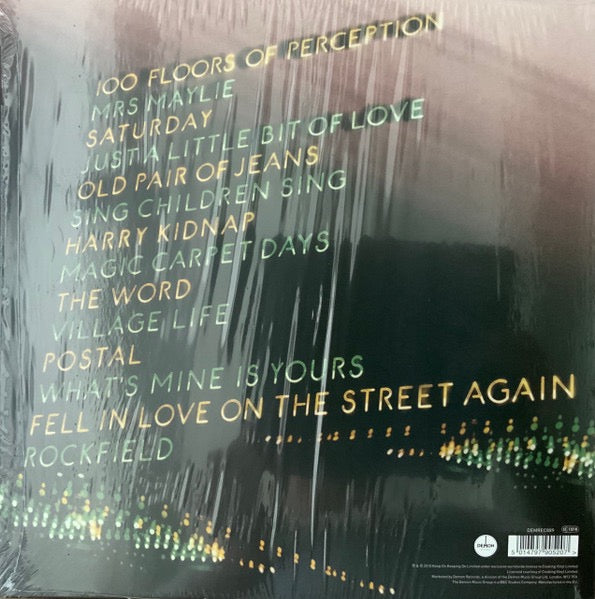 Image of Back Cover of 2314486C: LP - OCEAN COLOUR SCENE, Saturday (Demon Records; DEMREC889, UK 2021 Reissue, Inner, Limited To 2500 On Green Vinyl) Still In Stickered Shrinkwrap  EX/VG+